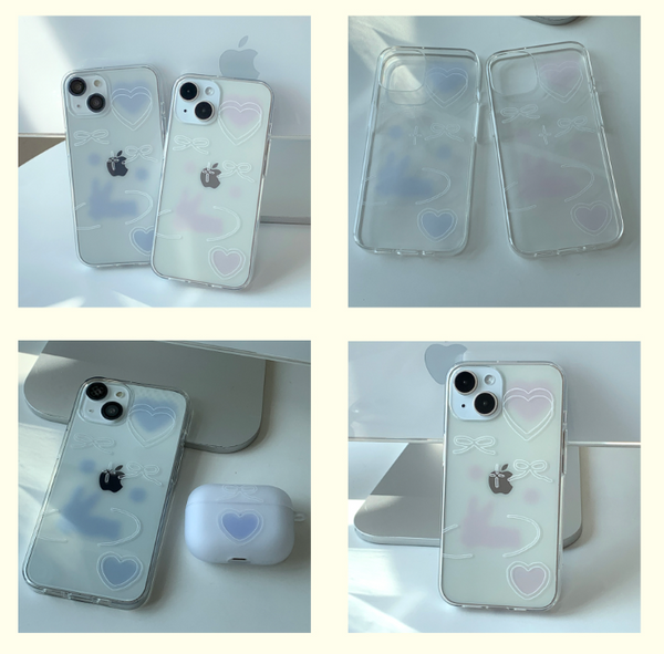 [withsome] Ribbon Space Jelly Phone Case