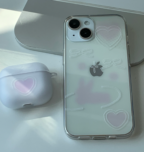 [withsome] Ribbon Space Jelly Phone Case