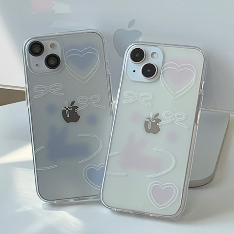 [withsome] Ribbon Space Jelly Phone Case