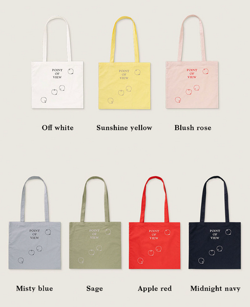 [POINT OF VIEW] POV Fabric Bag Poet (7Colours)