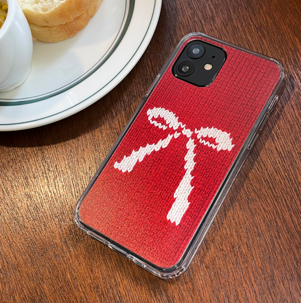 [delphin] RIBBON KNIT HARD JELLY CASE