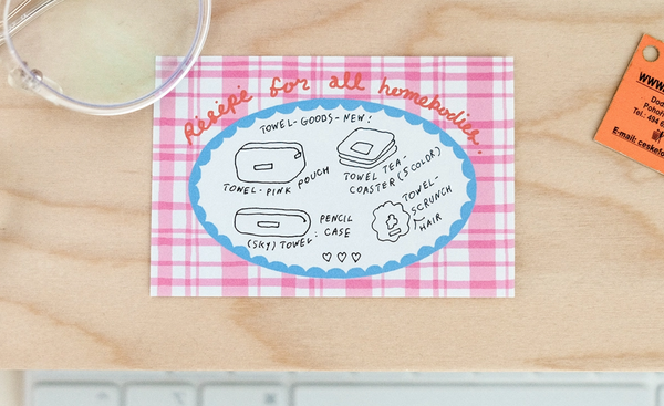 [RESEPE] Mini Table Cloth Memopad