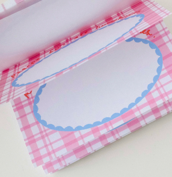 [RESEPE] Mini Table Cloth Memopad