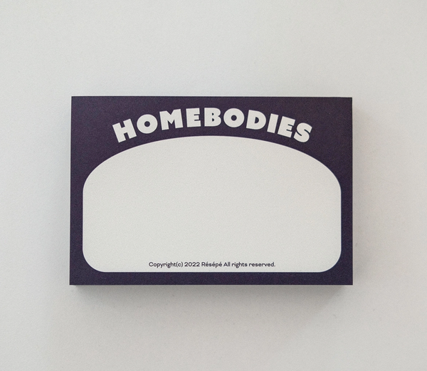 [RESEPE] Homebodies Memopad