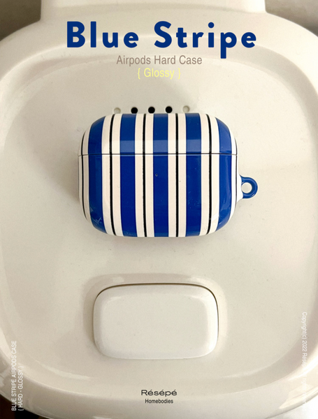 [RESEPE] Blue Stripe Airpods Case