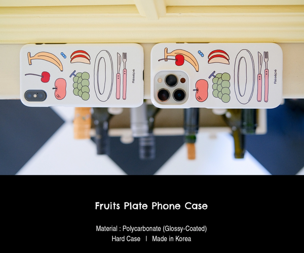 [RESEPE] Fruits Plate Glossy Hard Case