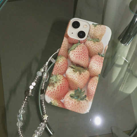 [StuPhy] Pale Strawberry Phone Case (ver1)