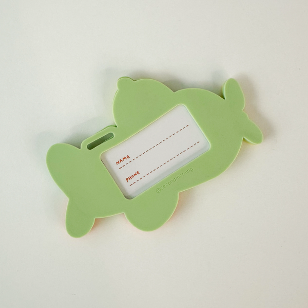 [second morning] AIRPLANE Name Tag