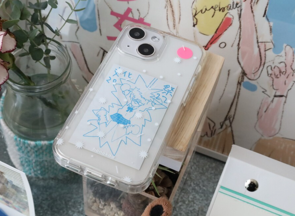 [honokaa] 고양이털 Jelly Hard Case