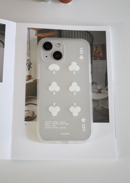 [honokaa] CLOVER 6 Foggy Phone Case