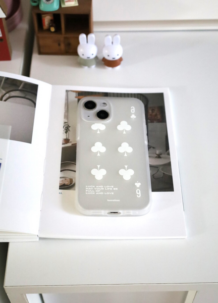 [honokaa] CLOVER 6 Foggy Phone Case