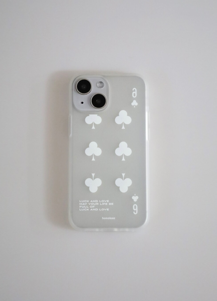 [honokaa] CLOVER 6 Foggy Phone Case