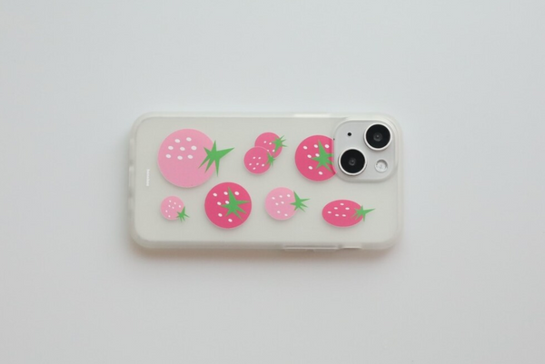 [honokaa] Strawberry Phone Case