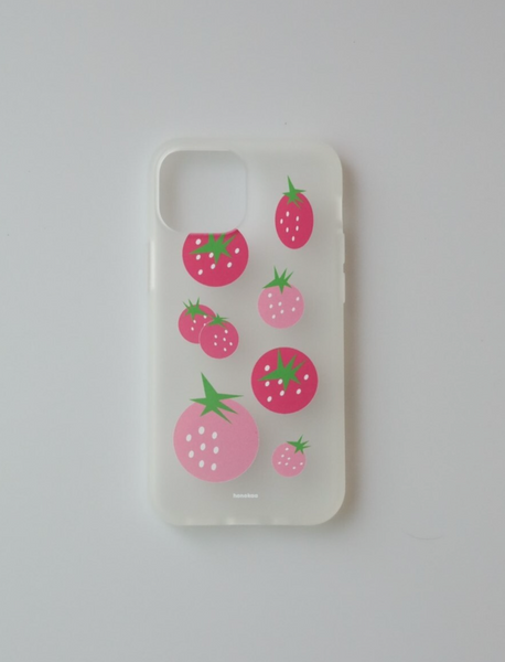 [honokaa] Strawberry Phone Case