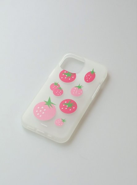 [honokaa] Strawberry Phone Case