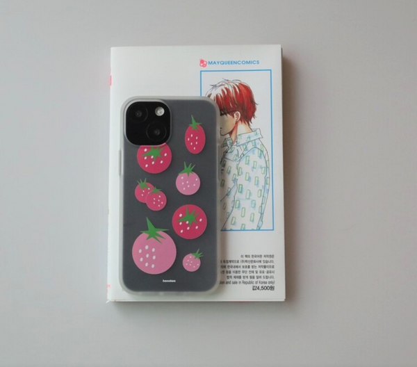 [honokaa] Strawberry Phone Case