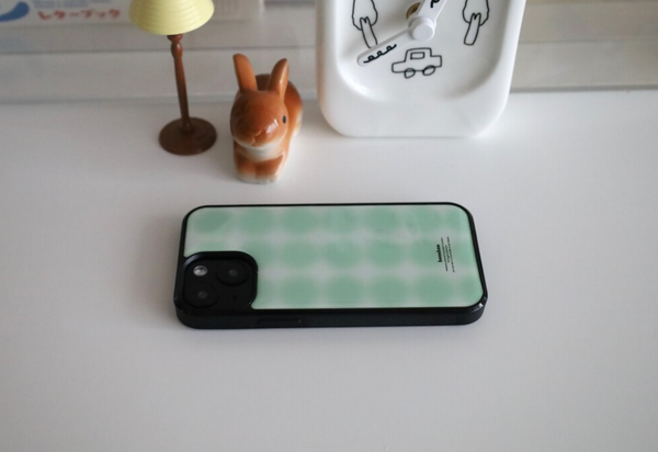 [honokaa] MINT SPREAD Epoxy Phone Case