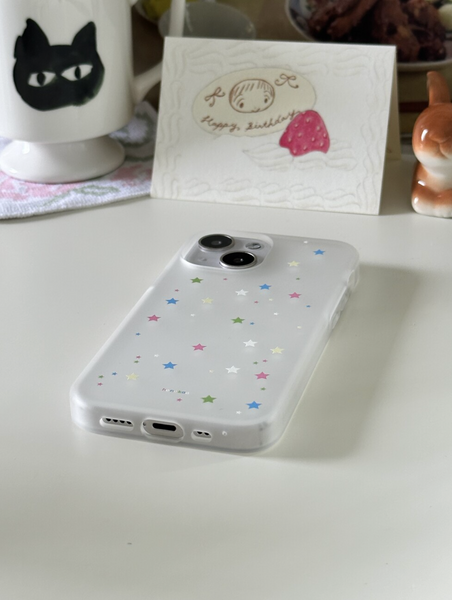 [honokaa] Star Candy Foggy Phone Case