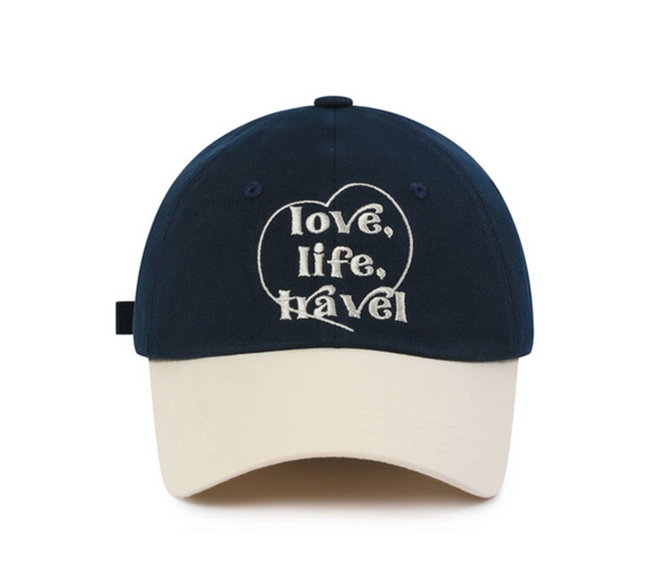 [MAZZZZY] Love, Life, Travel Cap