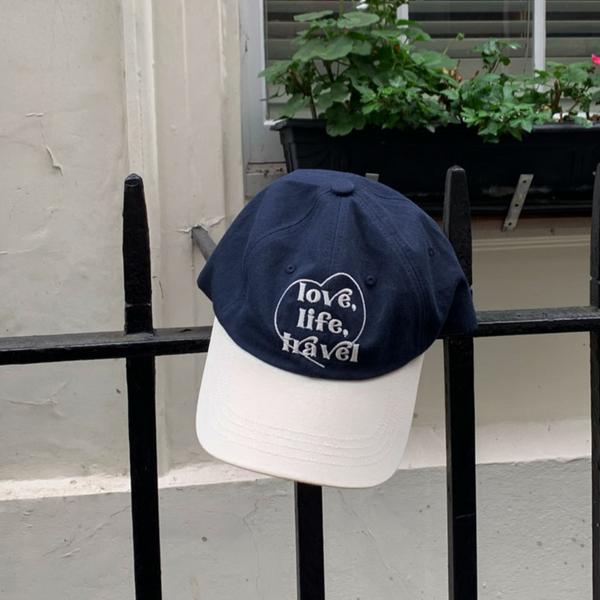 [MAZZZZY] Love, Life, Travel Cap