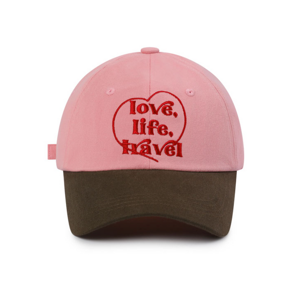 [MAZZZZY] Love, Life, Travel Cap