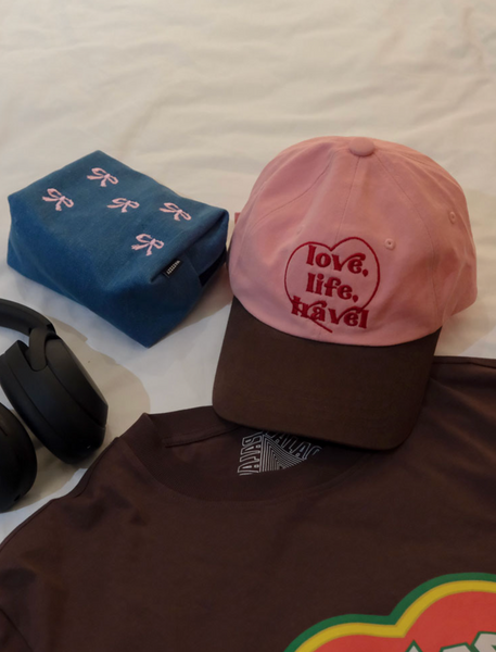 [MAZZZZY] Love, Life, Travel Cap