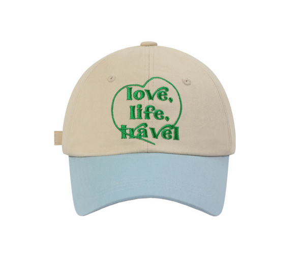 [MAZZZZY] Love, Life, Travel Cap