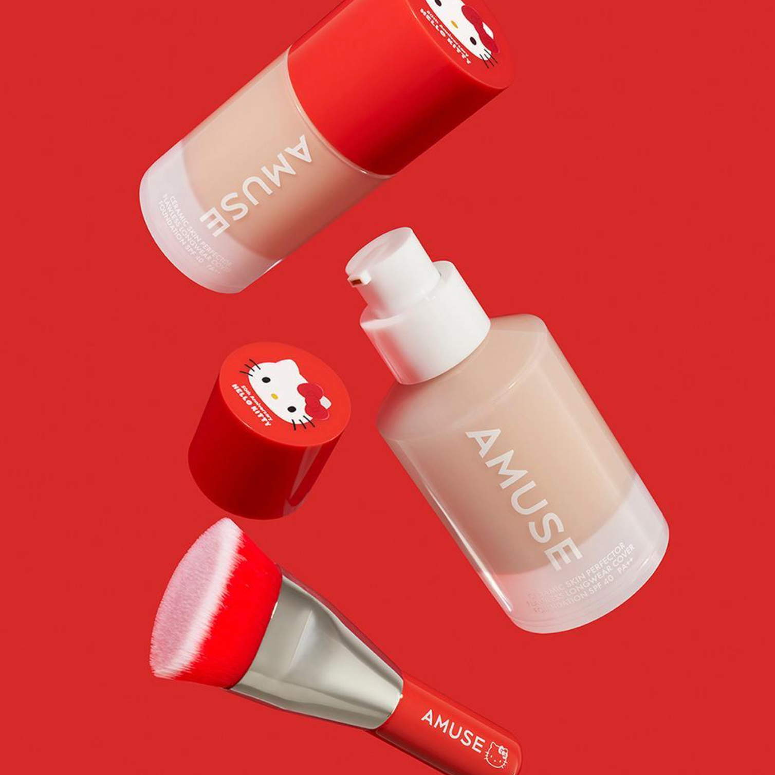 [AMUSE] Hello Kitty Ceramic Skin Perfector Foundation (送代妝掃)