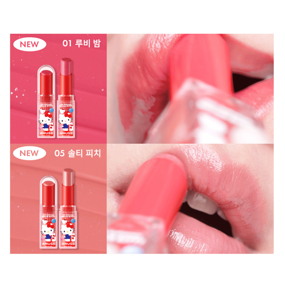 [AMUSE] Hello Kitty Dew Balm (6Colours)