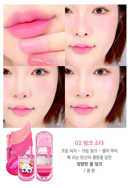 [AMUSE] Hello Kitty Lip and Cheek Cell Phone