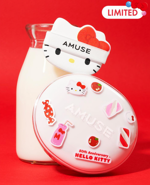 [AMUSE] Hello Kitty Ceramic Skin Perfector Cushion (Refill + Cushion Gift!)