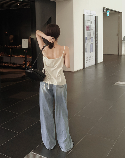 [SLOWAND] # SLOWMADE Summer Wide Denim Pants