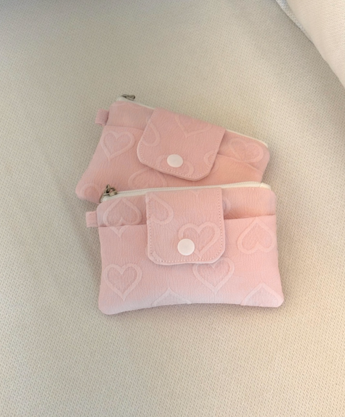 [NOT THINK] Heart Card Wallet (3Colours)