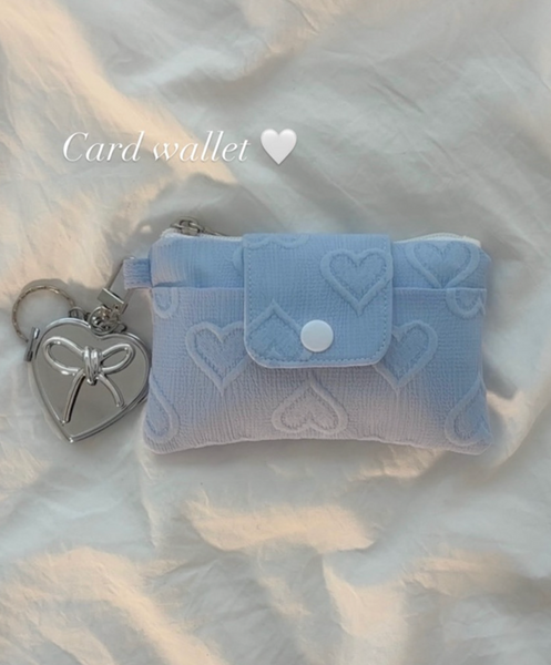 [NOT THINK] Heart Card Wallet (3Colours)