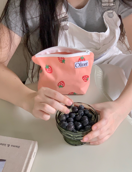 [OLIVET] Fruits Mesh Pouch