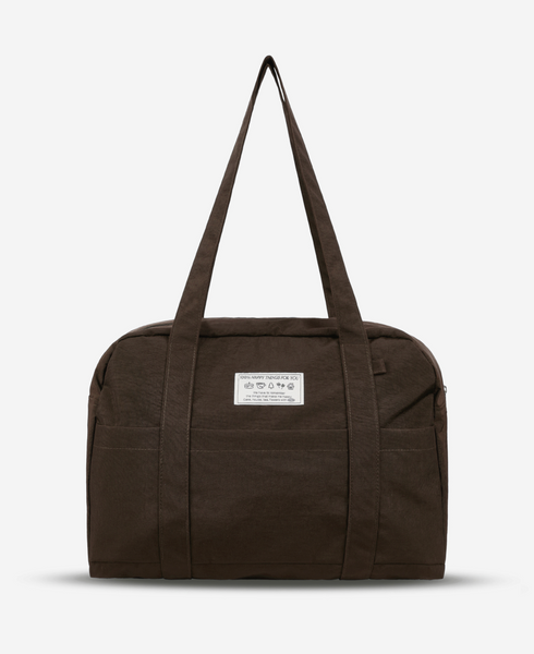 [OLIVET] Happy Things For You Boston Bag (Chocolate)