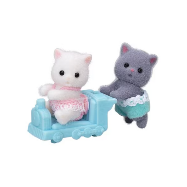 [Sylvanian Families] Persian Cat Twins