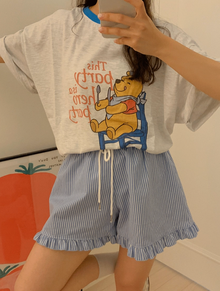 [bysovel] Indi Frill Shorts