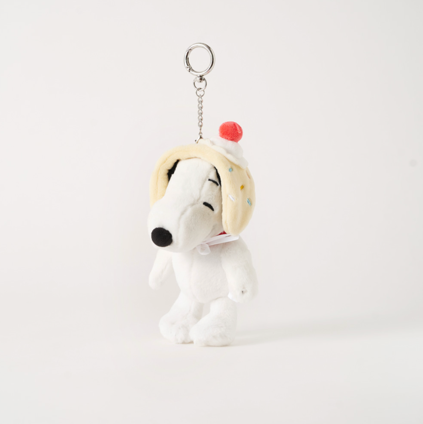 [Peanuts] Snoopy Vanilla Ice-cream Doll Keyring 16cm