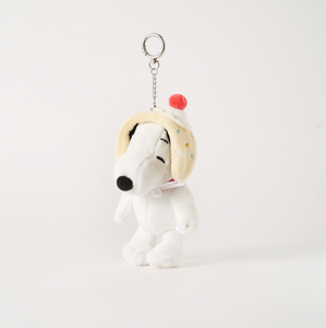 [Peanuts] Snoopy Vanilla Ice-cream Doll Keyring 16cm