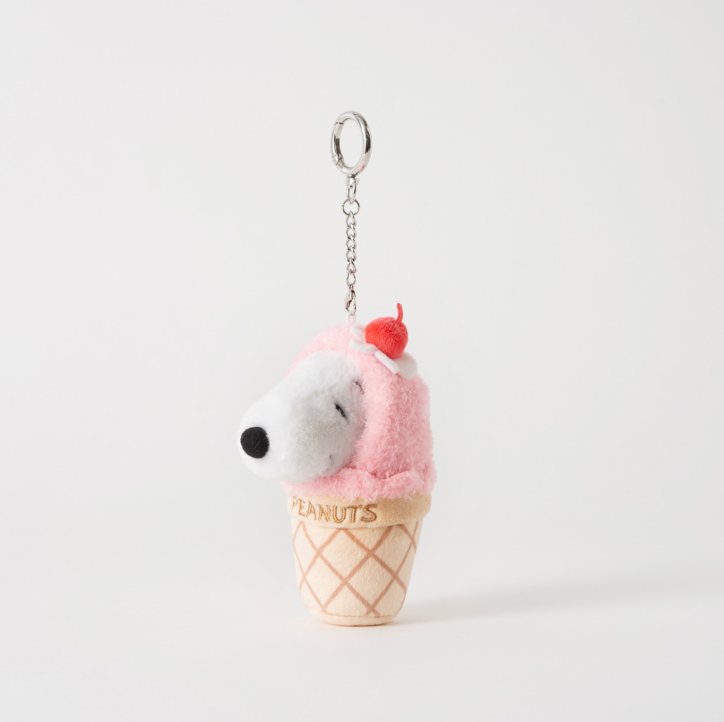 [Peanuts] Snoopy Ice-cream Doll Keyring 12cm