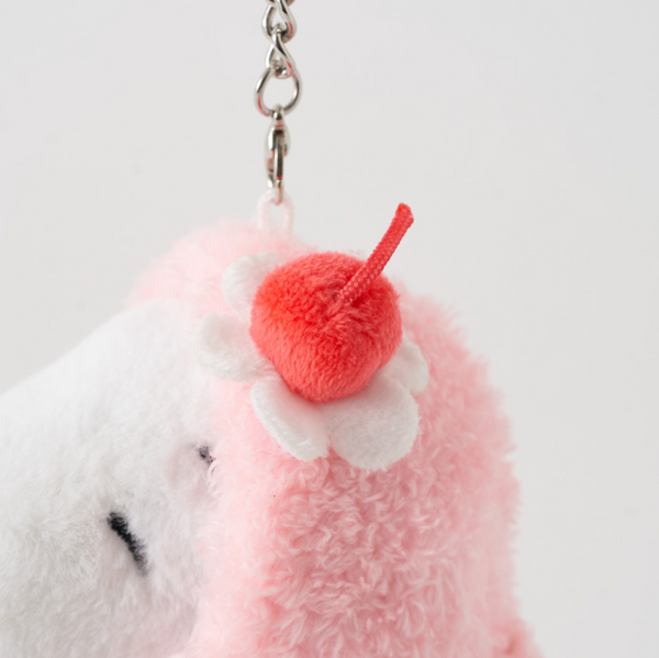 [Peanuts] Snoopy Ice-cream Doll Keyring 12cm