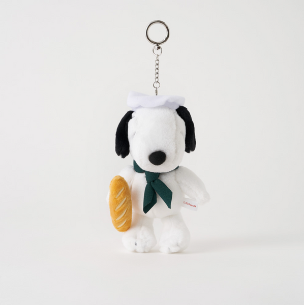 [Peanuts] Snoopy Bakery Doll Keyring 16cm