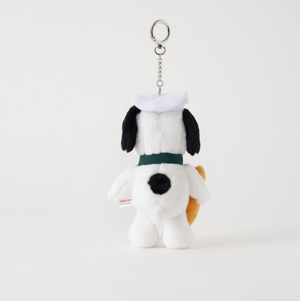 [Peanuts] Snoopy Bakery Doll Keyring 16cm