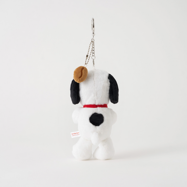 [Peanuts] Snoopy Coffee Time Doll Keyring 16cm