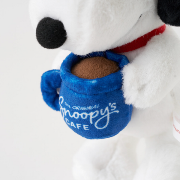 [Peanuts] Snoopy Coffee Time Doll Keyring 16cm