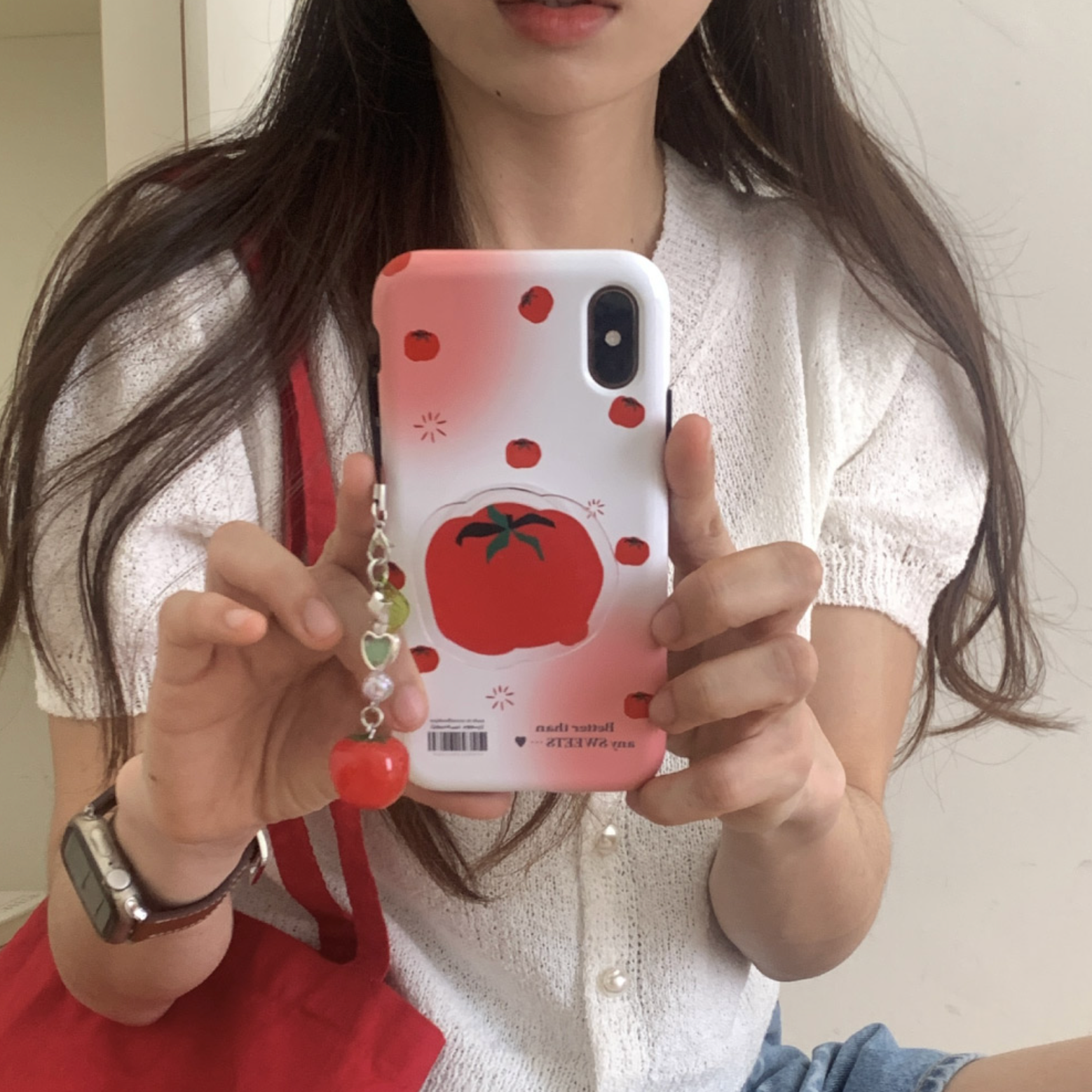 [second boutique] Fruit Fruit Tomato Hard Case