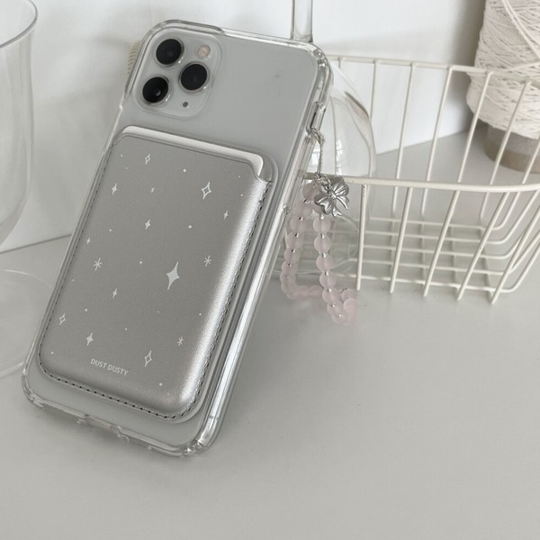 [dust dusty] Twinkle MagSafe Card Slot + Phone Case Set