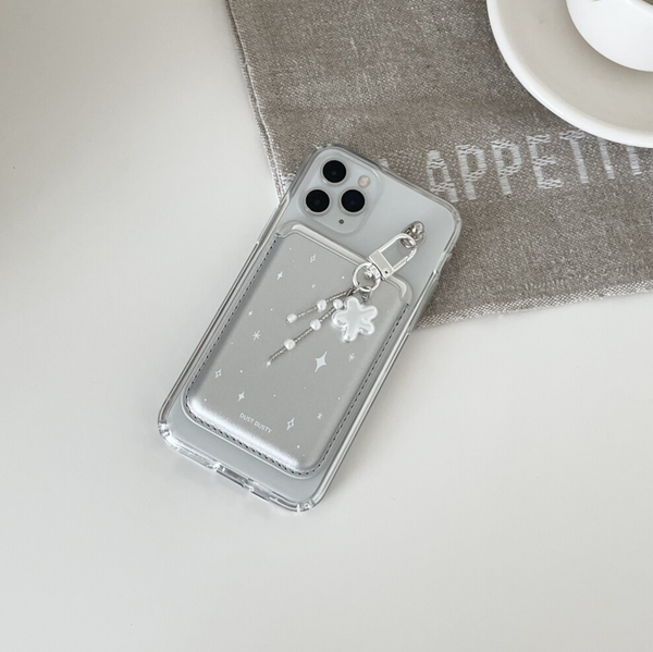 [dust dusty] Twinkle MagSafe Card Slot + Phone Case Set