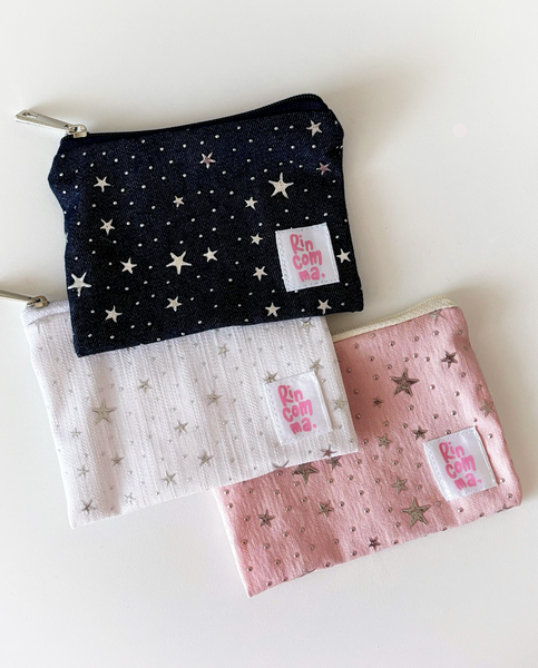 [rincomma] Twinkle Mini Pouch (White)